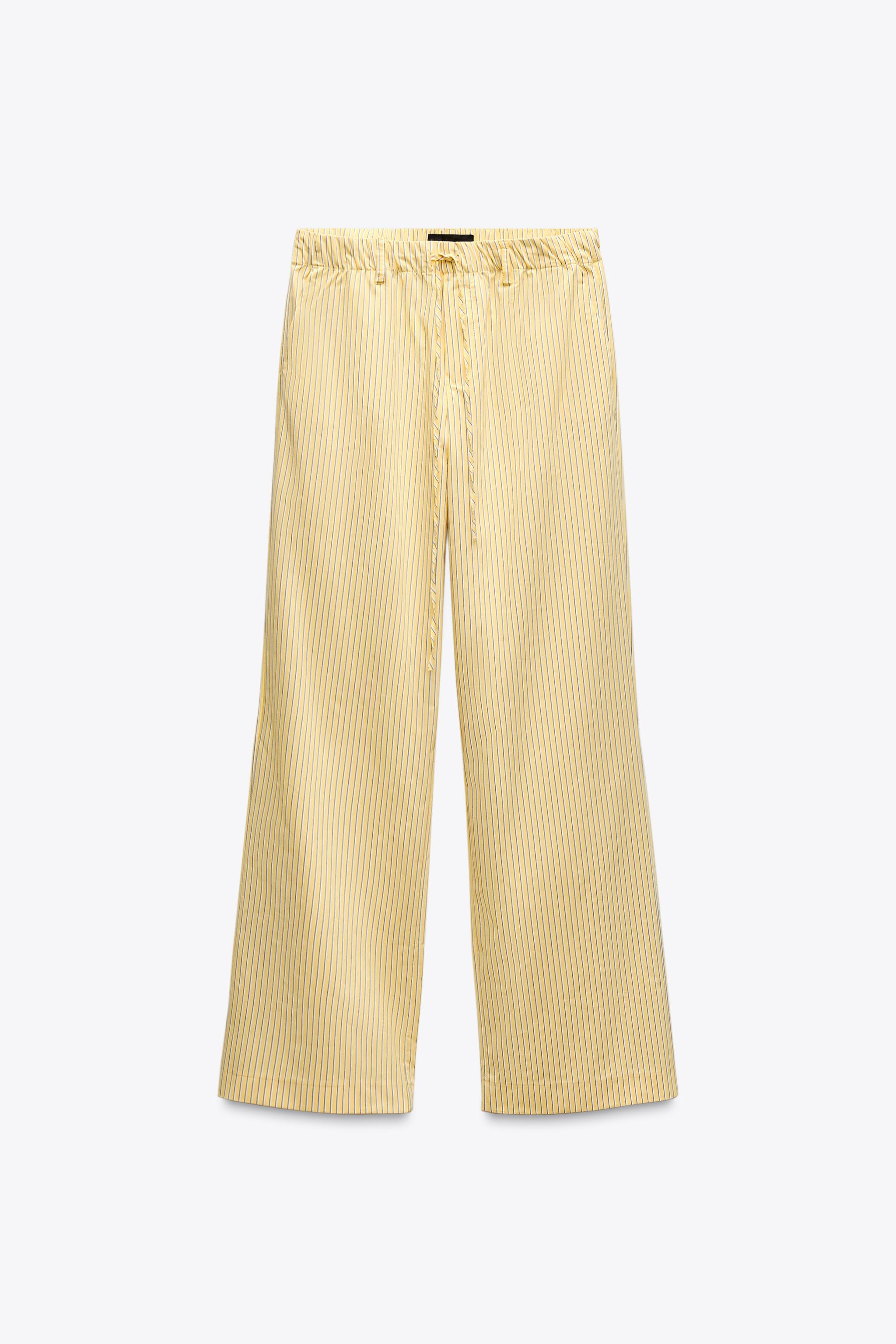 STRIPED PAJAMA PANTS | Zara US