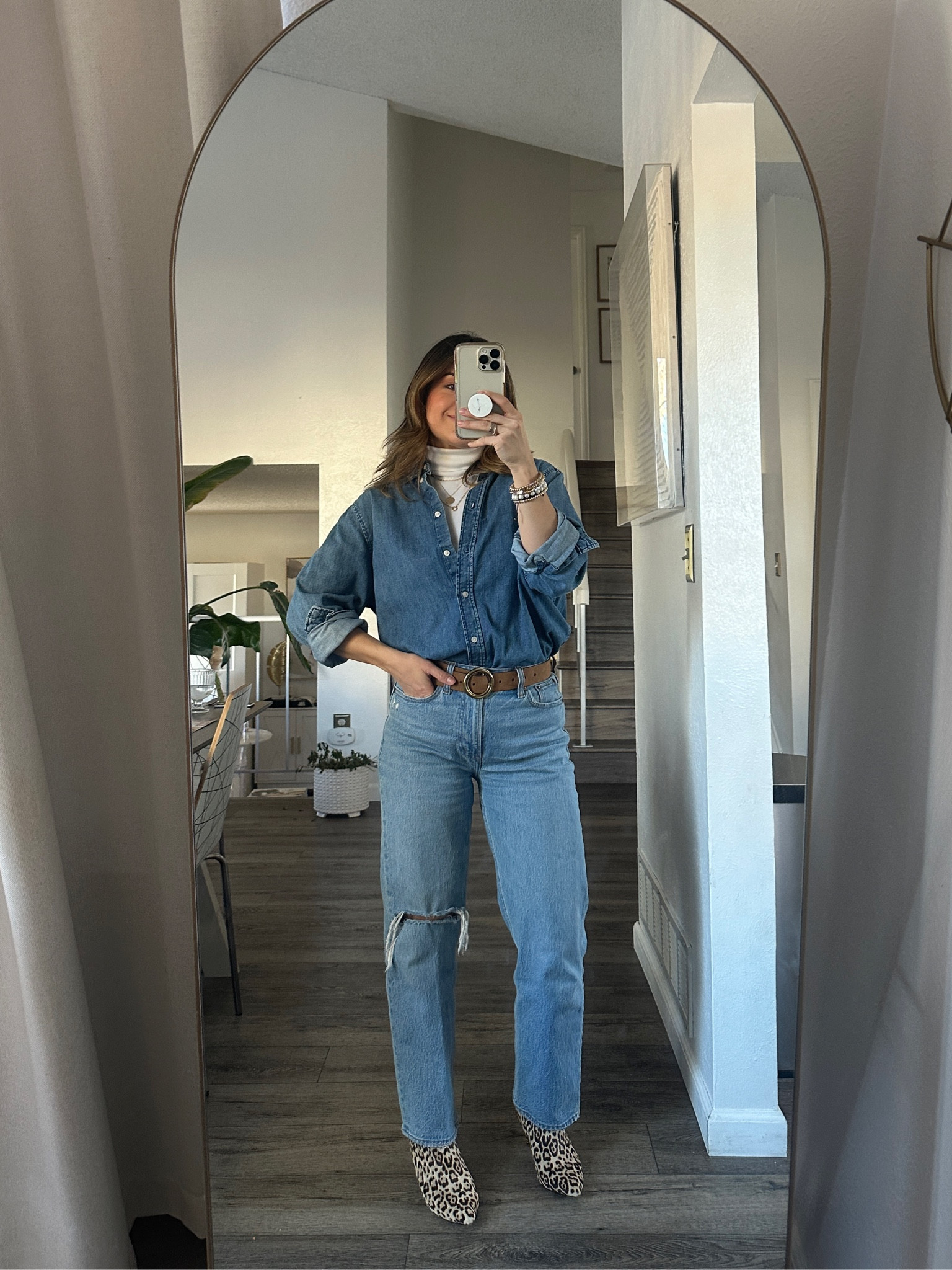 Denim on denim look for the win! 
Jeans size 24 short
Linking similar denim top and booties. 

#LTKShoeCrush #LTKFindsUnder100 #LTKSeasonal