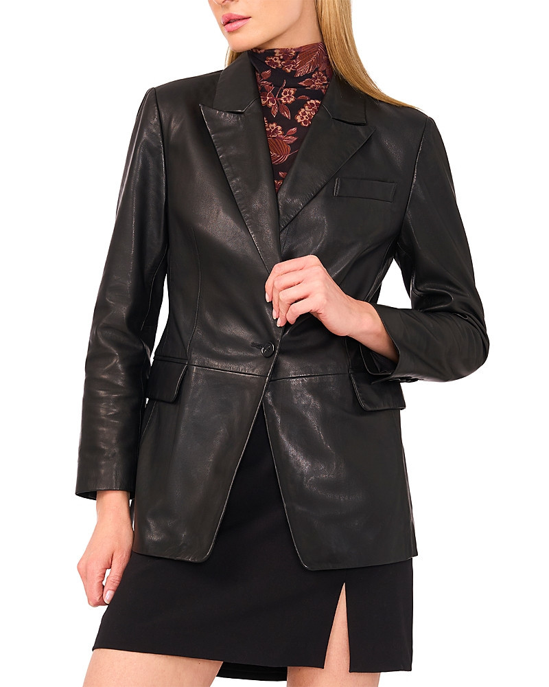 Ted Baker Leather Single Breasted Blazer | Bloomingdale's (US)