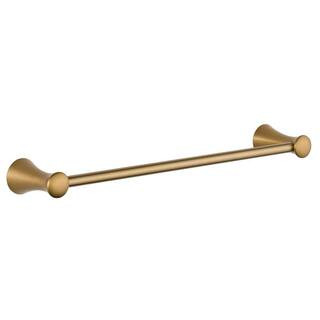 Delta Lahara 18 in. Wall Mount Towel Bar Bath Hardware Accessory in Champagne Bronze 73818-CZ - T... | The Home Depot