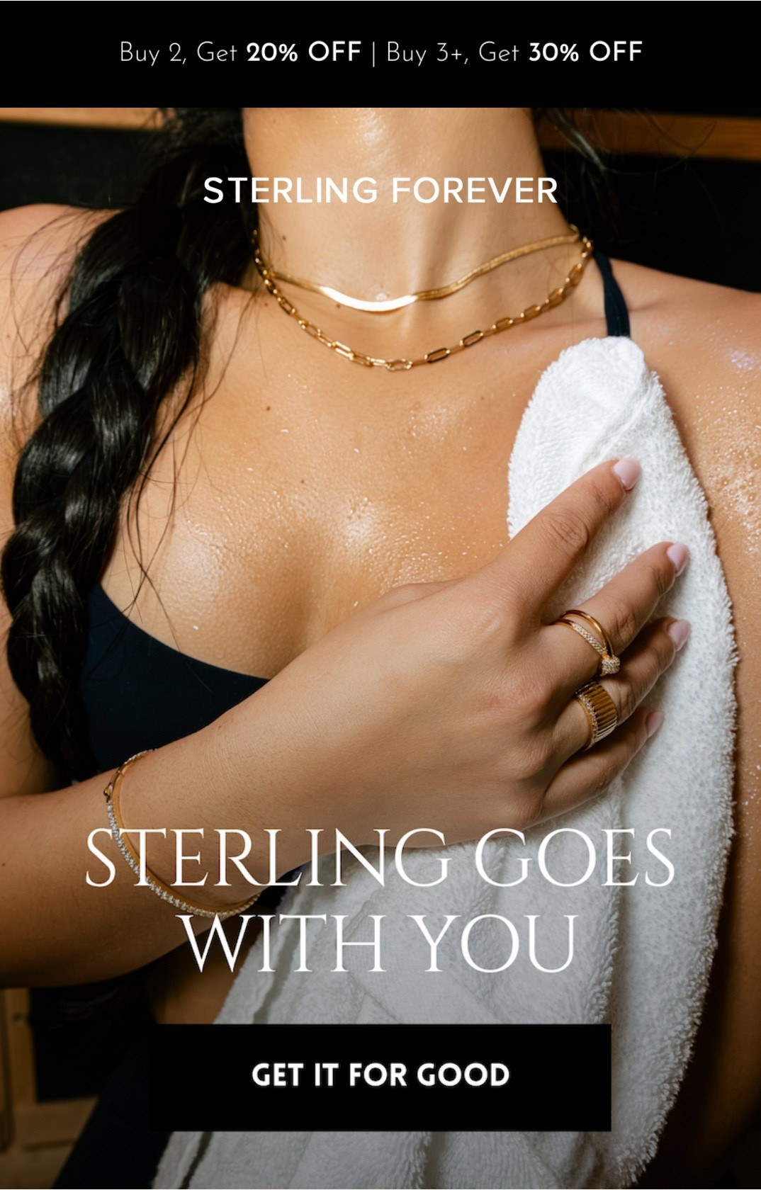 Buy 2 get 20% off buy 3 get 30% off! At Sterling Forevering

#LTKSaleAlert #LTKU #LTKootd