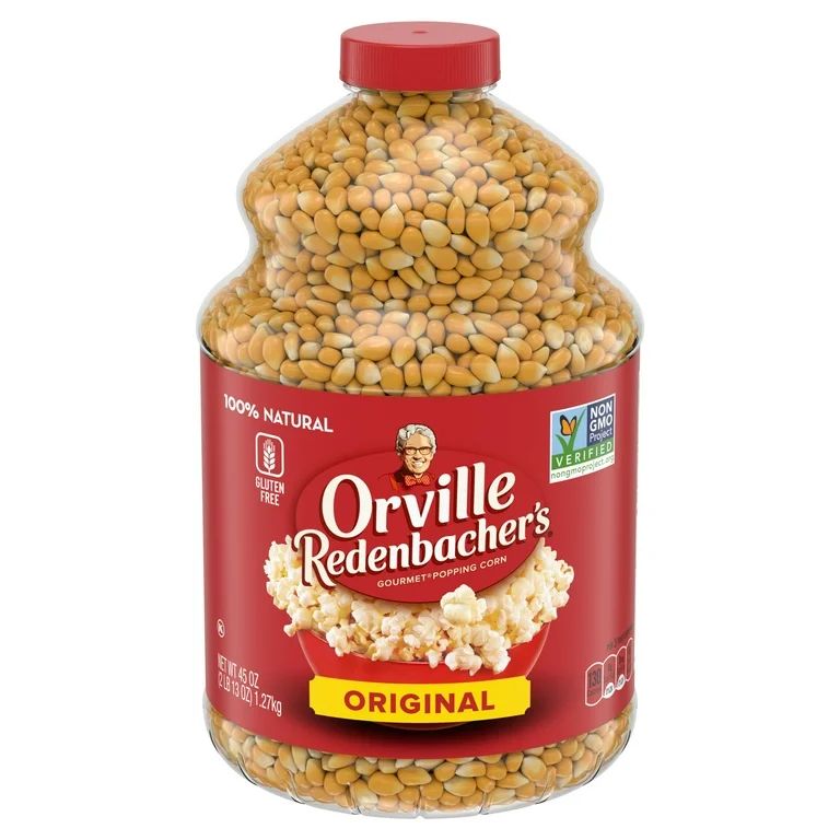 Orville Redenbacher's Original Gourmet Yellow Popcorn Kernels, 45 oz | Walmart (US)