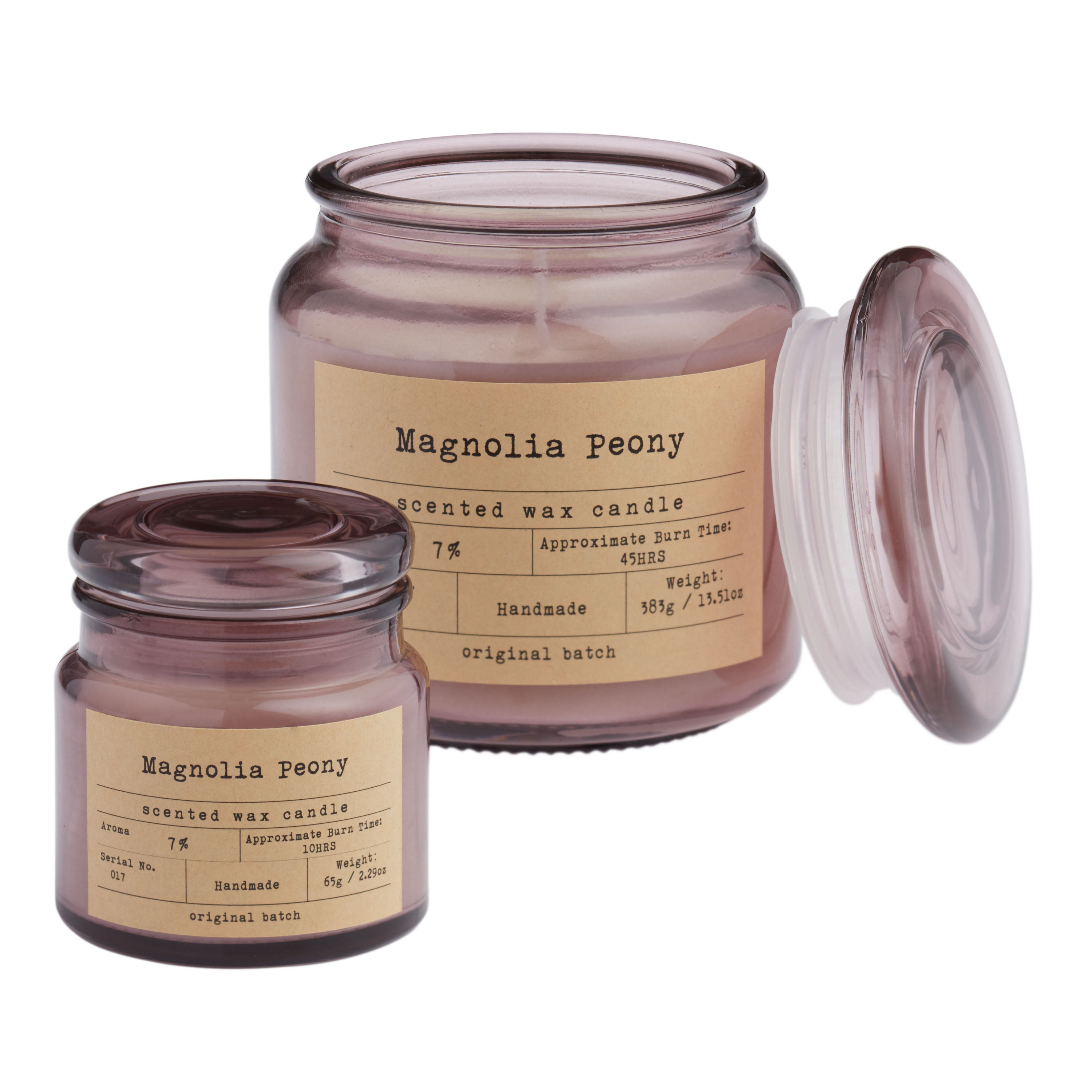 Apothecary Magnolia Peony Scented Candle | World Market