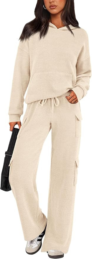 PRETTYGARDEN 2 Piece Sets for Women Fall 2026 Sweatsuits Outfits Lounge Matching Hoodie Set Trave... | Amazon (US)