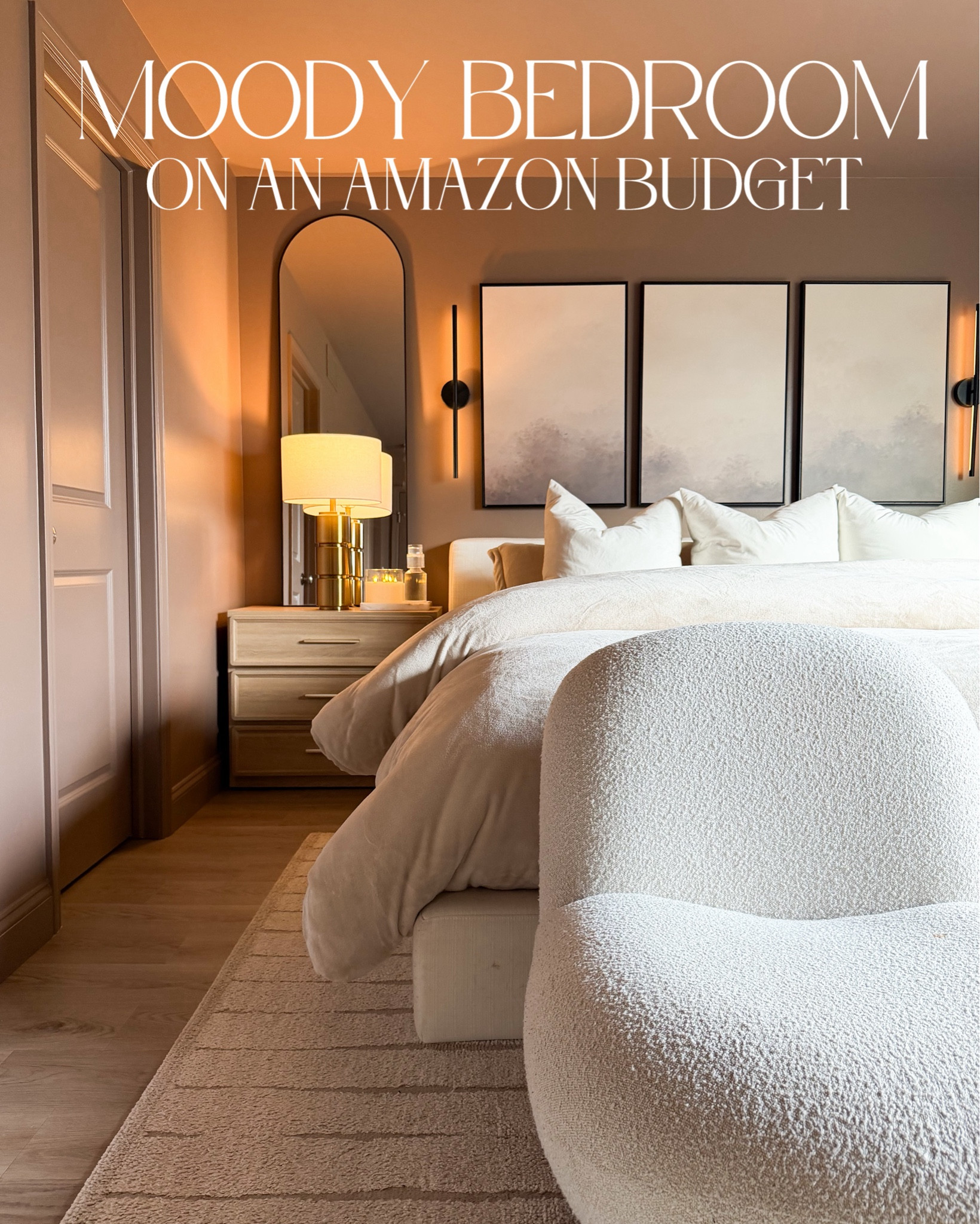 Designer Inspired Moody Bedroom Ideas On an Amazon Budget

#LTKHome