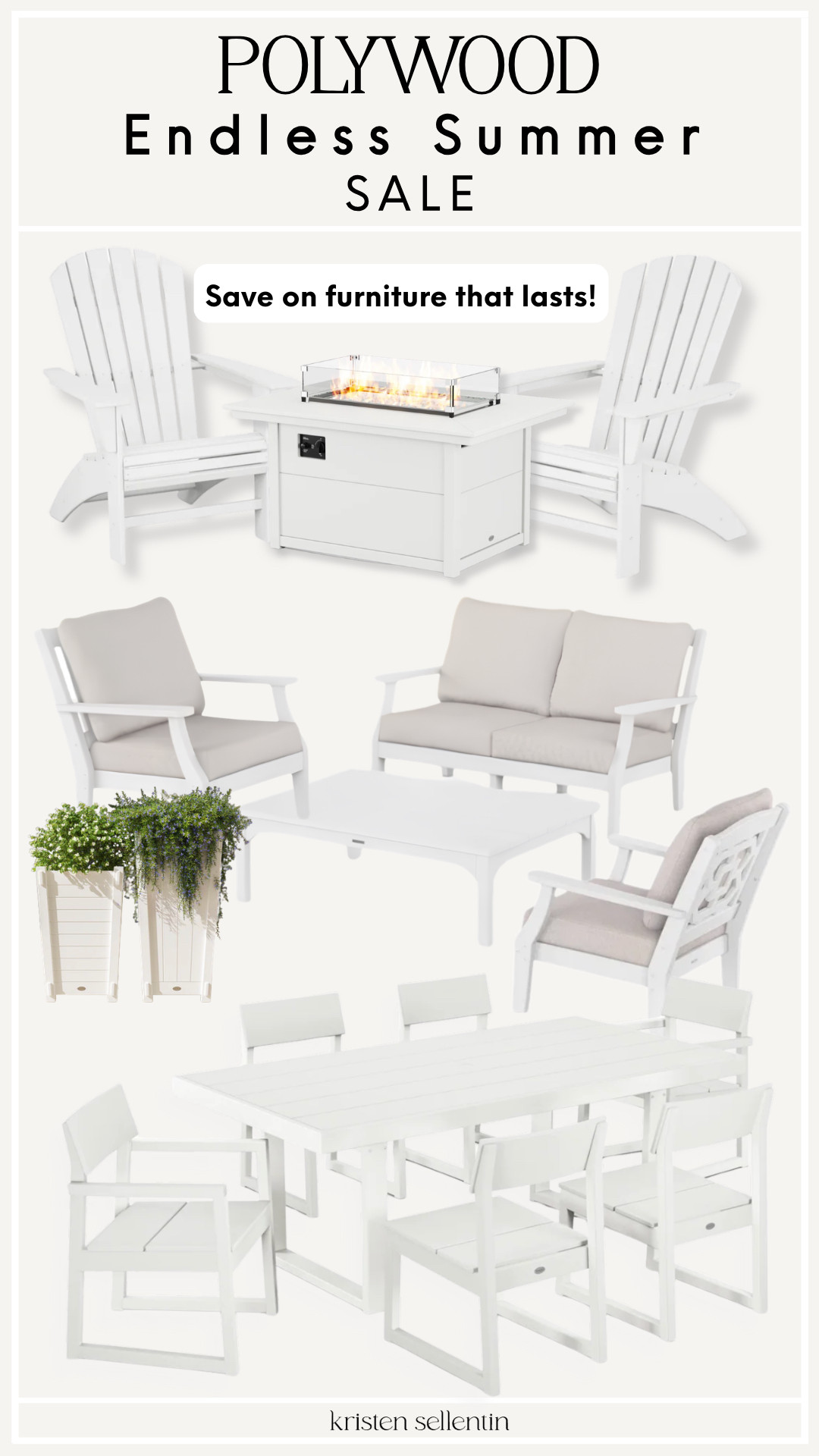 POLYWOOD Endless Summer Sale is going on now! Save on furniture that lasts!

#LTKSeasonal #LTKHome #LTKSaleAlert