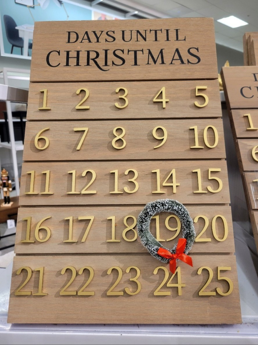 Christmas Wood Countdown Calendar by Threshold (use your redcard to save 5% 🎯)
- BACK IN STOCK! This sold out so fast last time so if you're interested grab it while you can ☺️ I love the simple design
of this countdown.. perfect to decorate however & match all types of decor! Put on your counter, fireplace, wall, or shelf 🎄 Remember get a price drop notification if you heart a post/save a product 😉 

✨️ P.S. if you follow, like, share, save, or shop my post (either here or @coffee&clearance).. thank you sooo much, I appreciate you! As always thanks sooo much for being here & shopping with me 🥹 

| christmas decorations, indoor decorations, indoor christmas decorations, christmas decor, christmas tree, christmas, christmas living room, Christmas ornaments, ornaments, tree ornaments, target home, target finds, target holiday, target christmas, christmas garland, christmas stockings, christmas decor 2024, target holiday decor, target christmas decor, target christmas 2024, target christmas wreath, target christmas pillow | 

#LTKGiftGuide #LTKHoliday #LTKHome #LTKSeasonal #LTKFamily #LTKKids

