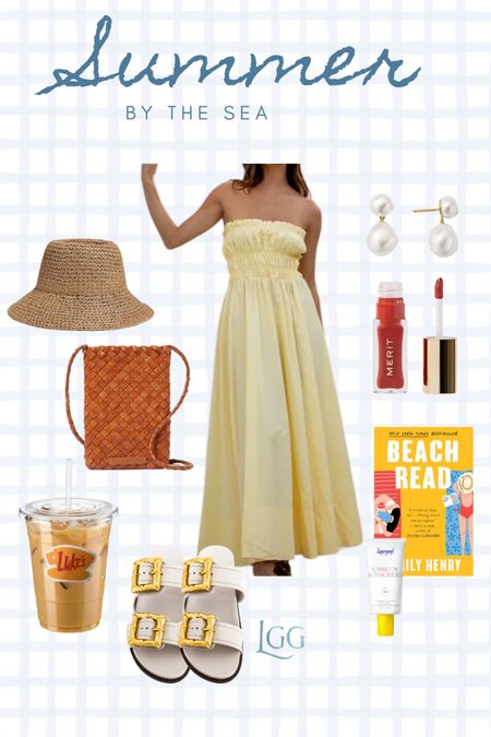 Summer beach outfit idea for all of us in our grandma era 

#LTKtravel #LTKstyletip #LTKSeasonal