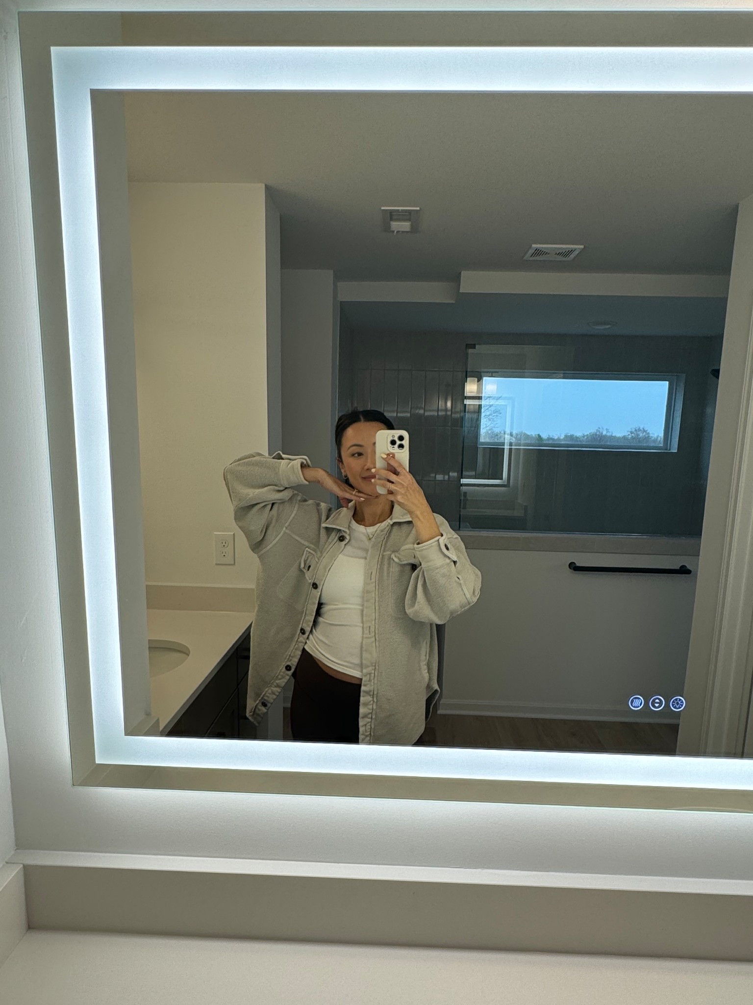 Our LED bathroom mirrors! Makes your house feel like a hotel ✨ comes in multiple sizes! We have the ISKM Amazon one! 

#LTKFindsUnder100 #LTKStyleTip #LTKHome