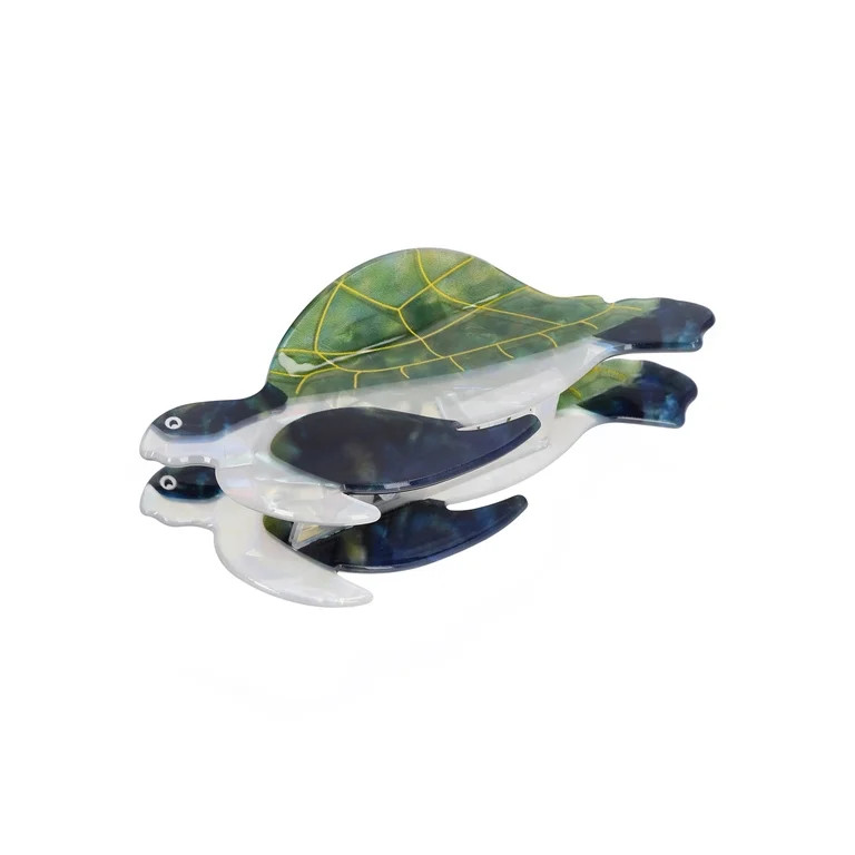 No Boundaries Turtle Hair Claw Clip, Women's | Walmart (US)