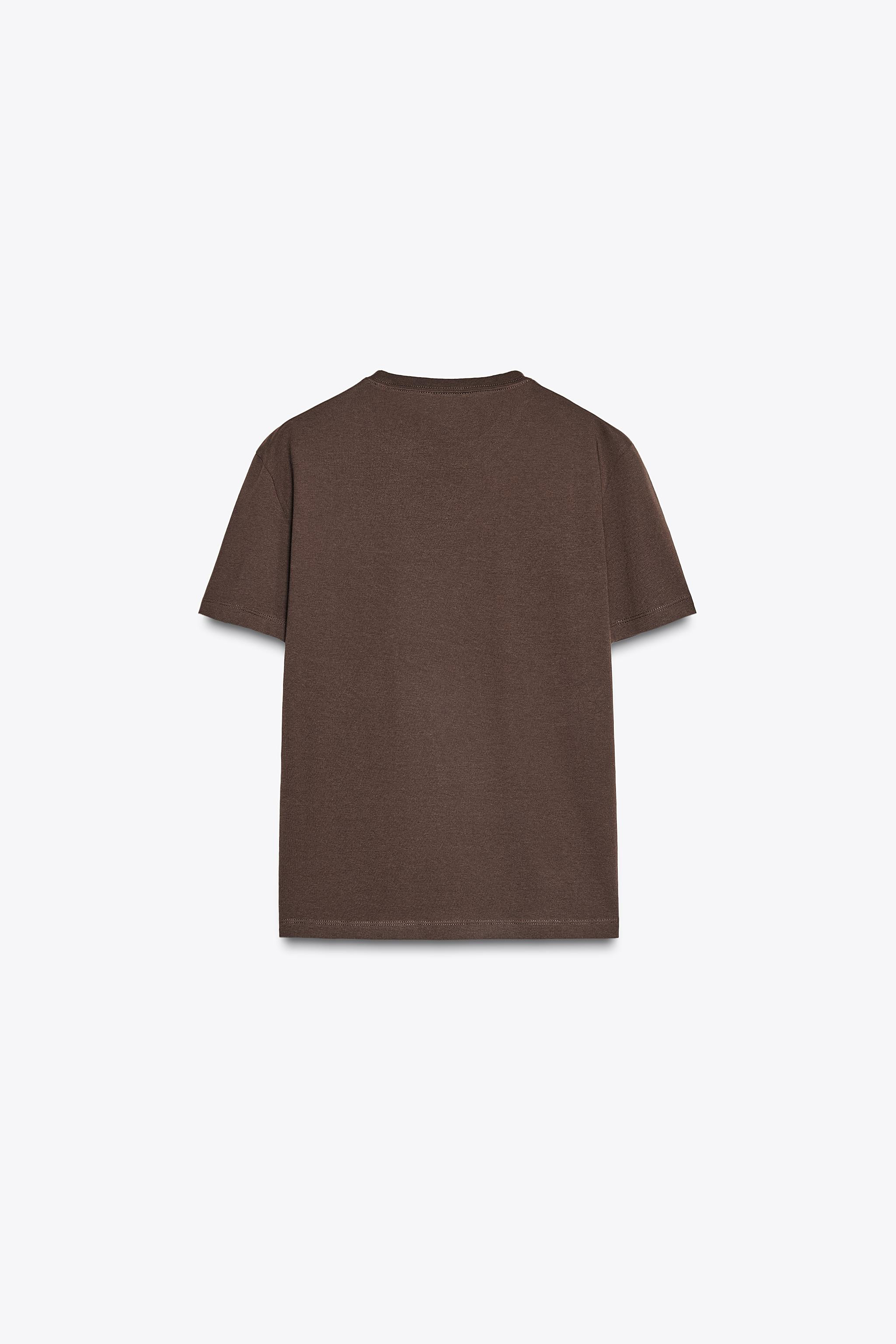 BASIC COTTON T-SHIRT | Zara US