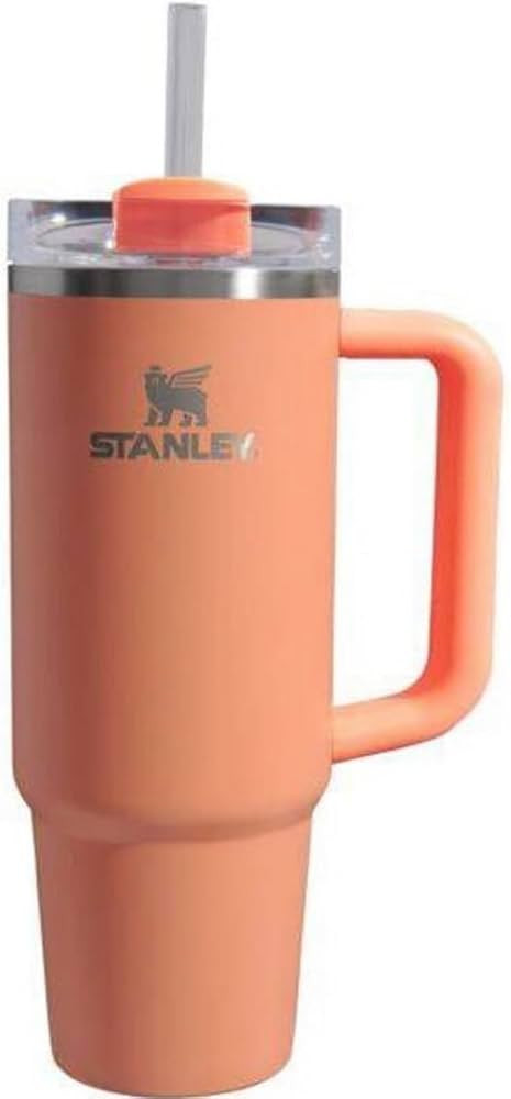 STANLEY 30 oz Stainless Steel H2.0 Flowstate Quencher Tumbler (Fusion Coral) | Amazon (US)