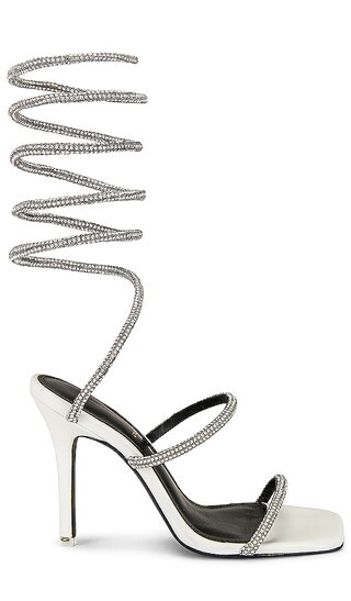 Court High Heel Sandal in White | Revolve Clothing (Global)