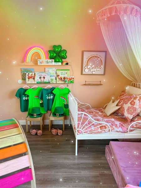 St. Patrick’s Girls Room Decor 💚☘️

#LTKSeasonal #LTKbaby #LTKkids