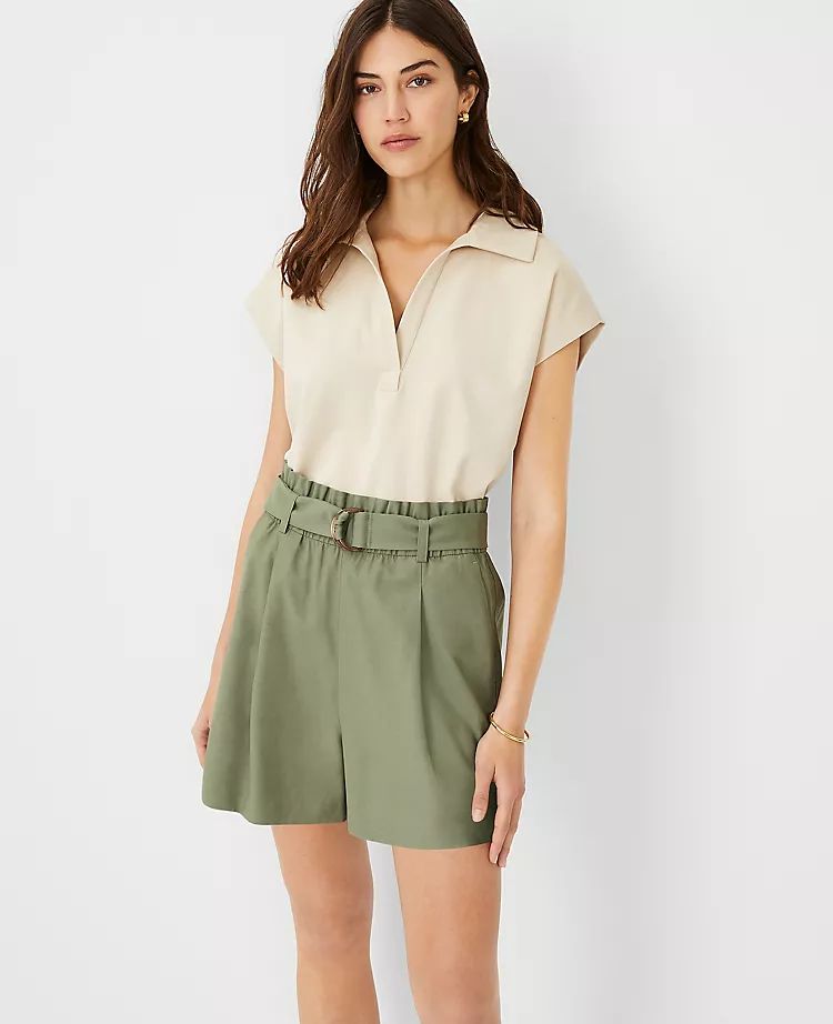 The D-Ring Pull On Short | Ann Taylor (US)