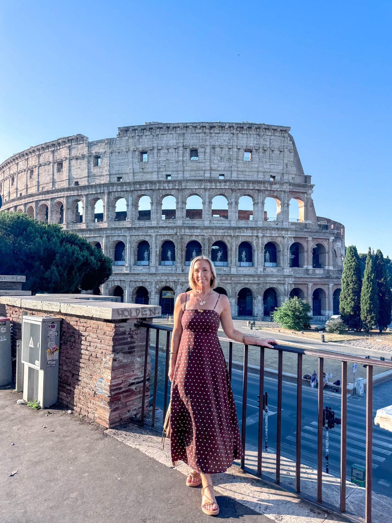 My ootd for exploring Rome in the morning of our last day in Italy:
• polka dot dress - size XS.

#LTKootd #LTKSeasonal #LTKTravel