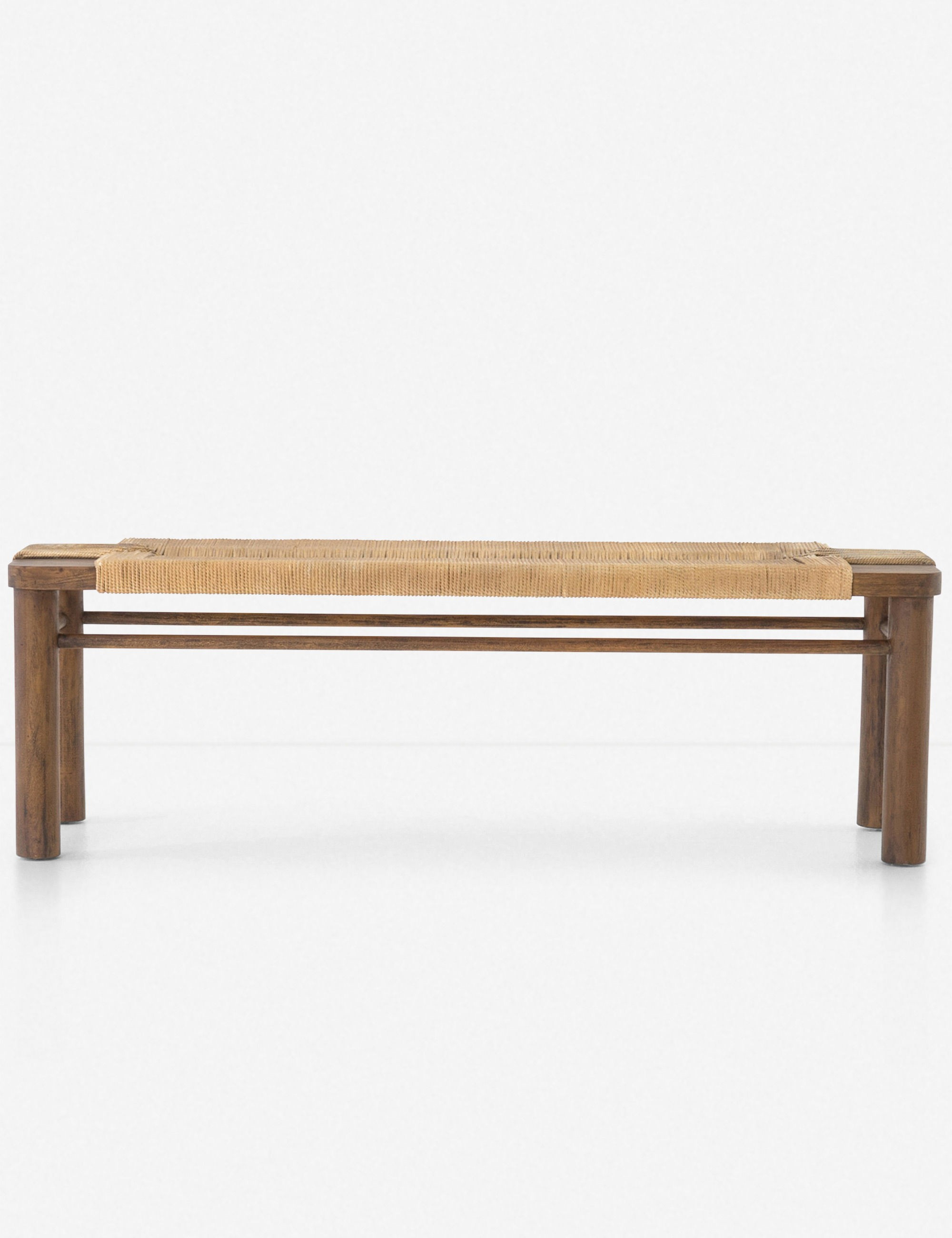 Granger Bench, Mahogany | Lulu and Georgia 