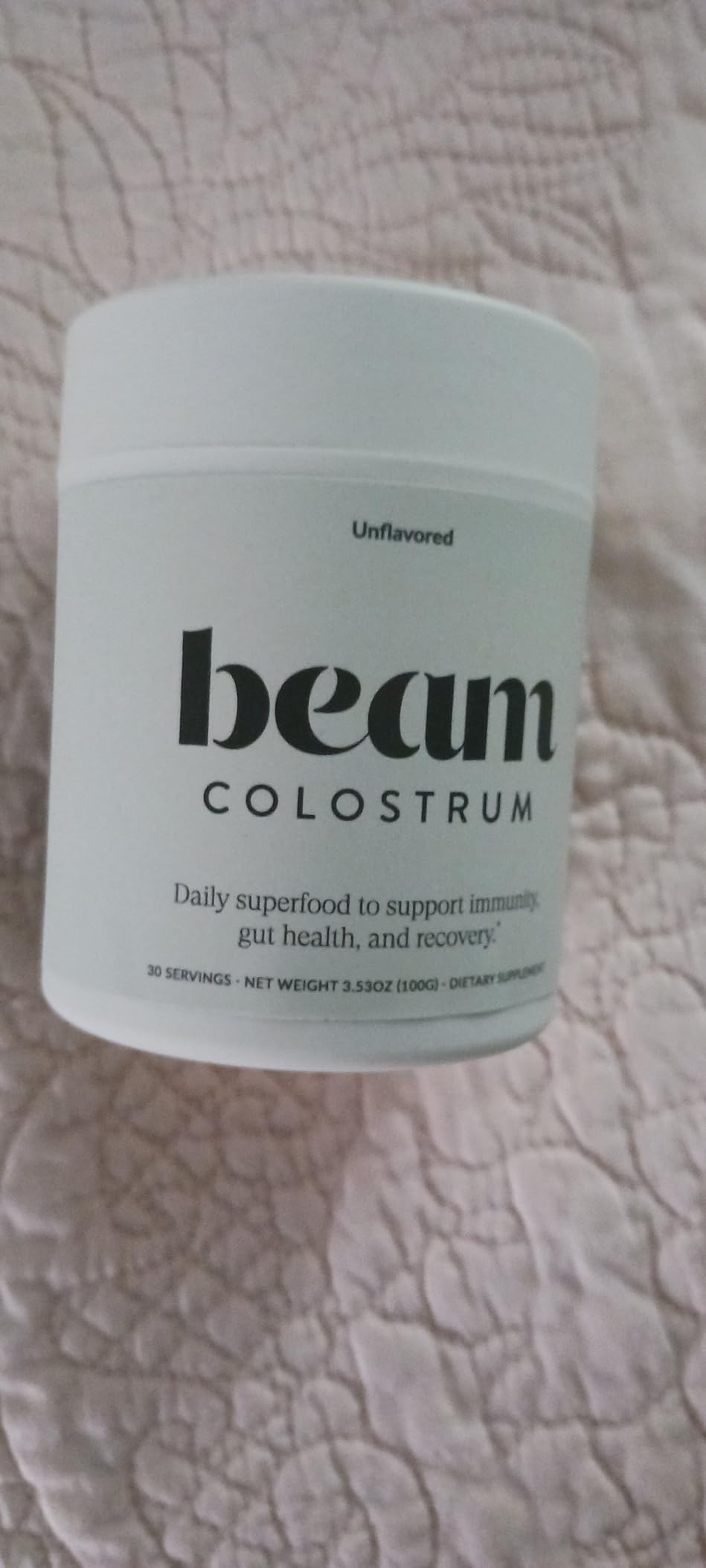 Beam Colostrum Powder – Grass-Fed Bovine Colostrum Supplement, 3g Per Serving, Colostrum for Gu... | Amazon (US)