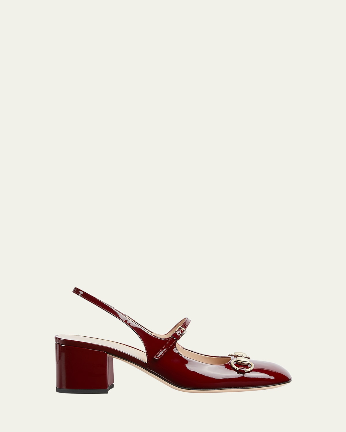 Lady Patent Bit Slingback Pumps | Bergdorf Goodman