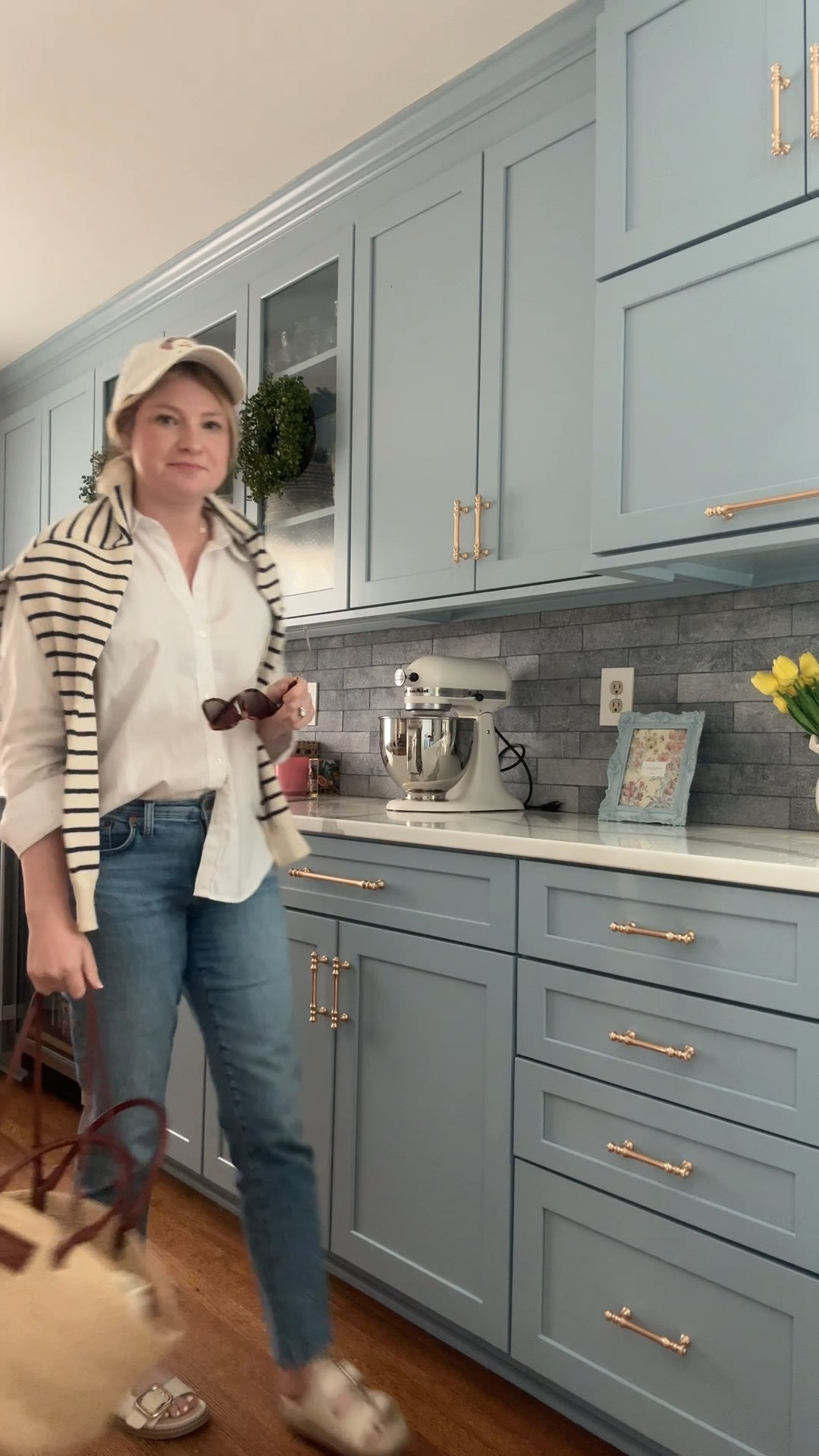 Spring is in the air! I love using layering pieces for when it gets warmer during the afternoon, but is chilly in the mornings and evenings. Having a classic striped sweater is a must. :) 

#LTKStyleTip #LTKHome #LTKSpringSale