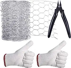 Aboofx Chicken Wire for Craft, 118 x 4 inch Floral Chicken Wire Net, Hexagonal Chicken Wire for G... | Amazon (US)