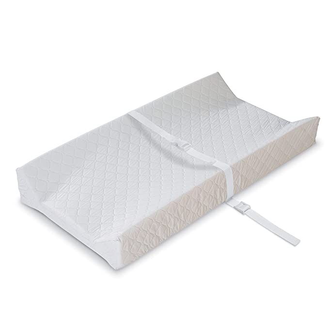 Summer Infant Contoured Changing Pad, 16” x 32”, White Comfortable & Secure Baby with Securit... | Amazon (US)