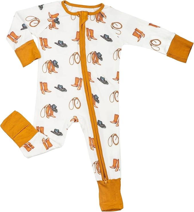 LollyBanks Baby Pajamas, 2-Way Zipper Romper, 95% Viscose Made from Bamboo and 5% Spandex, Baby S... | Amazon (US)
