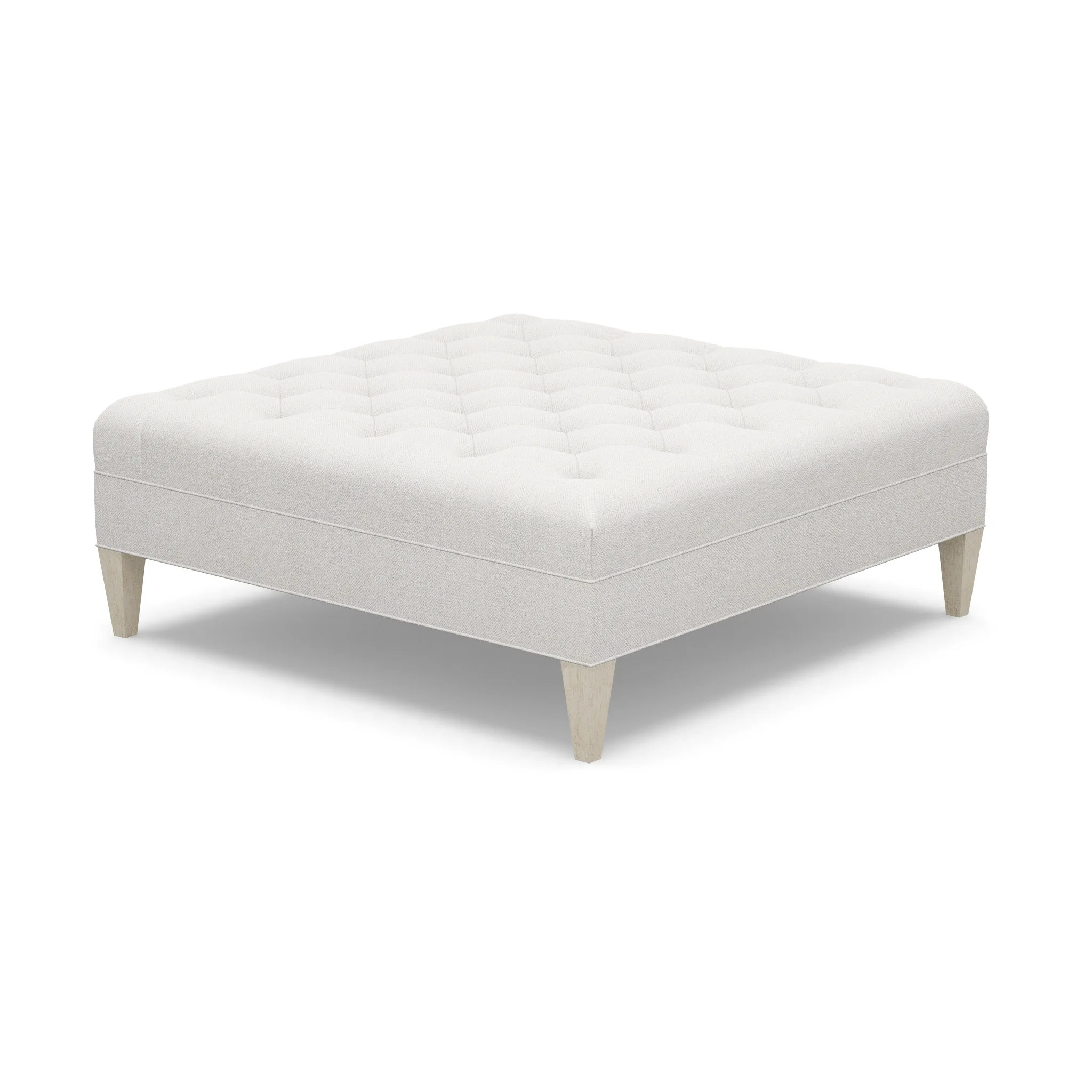 Paul Robert 19" H x 48" W Tufted Square Cocktail Ottoman | Perigold | Perigold