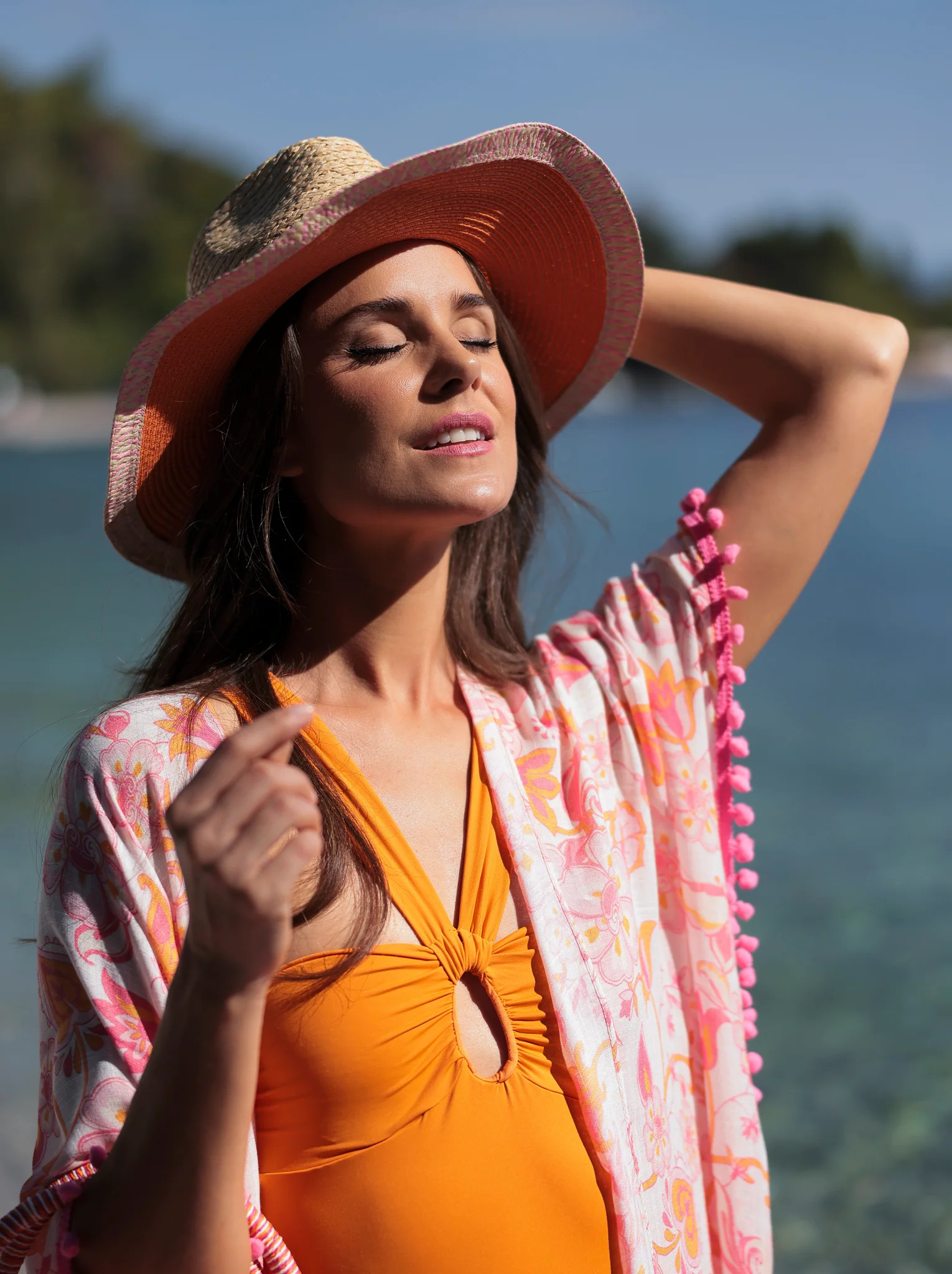 Shiraleah Ricci Hat, Orange | Shiraleah