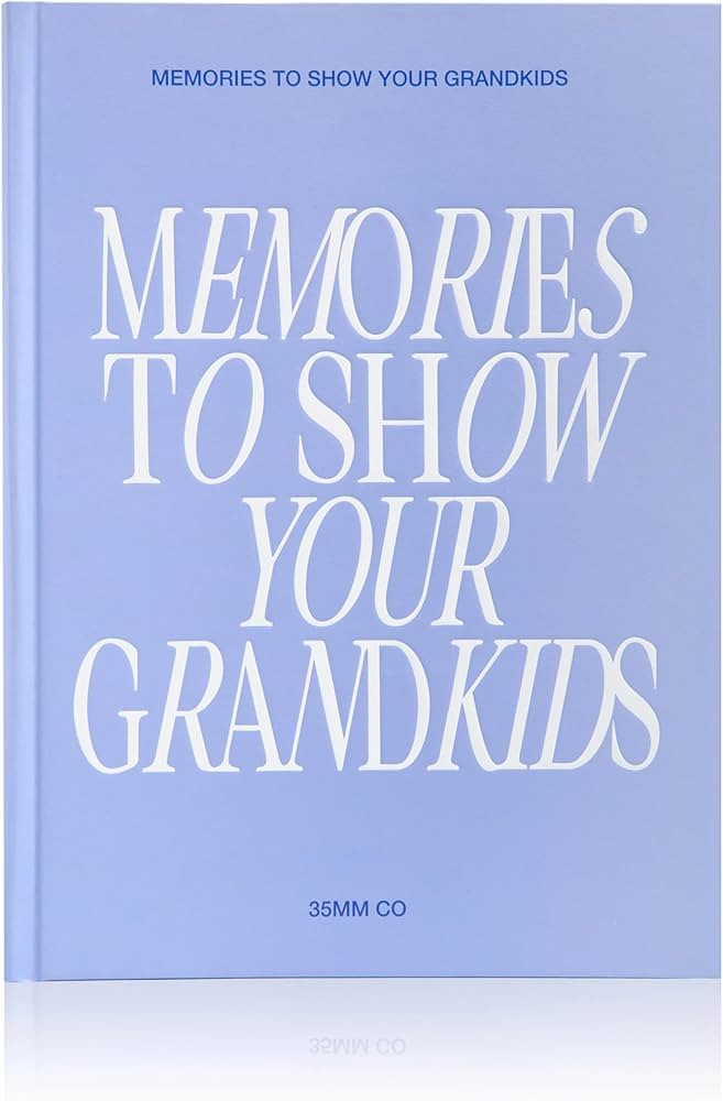 Memories to Show Your Grandkids Photo Album, 35mm Co Premium Hardcover Coffee Table Album, 300 4x... | Amazon (US)