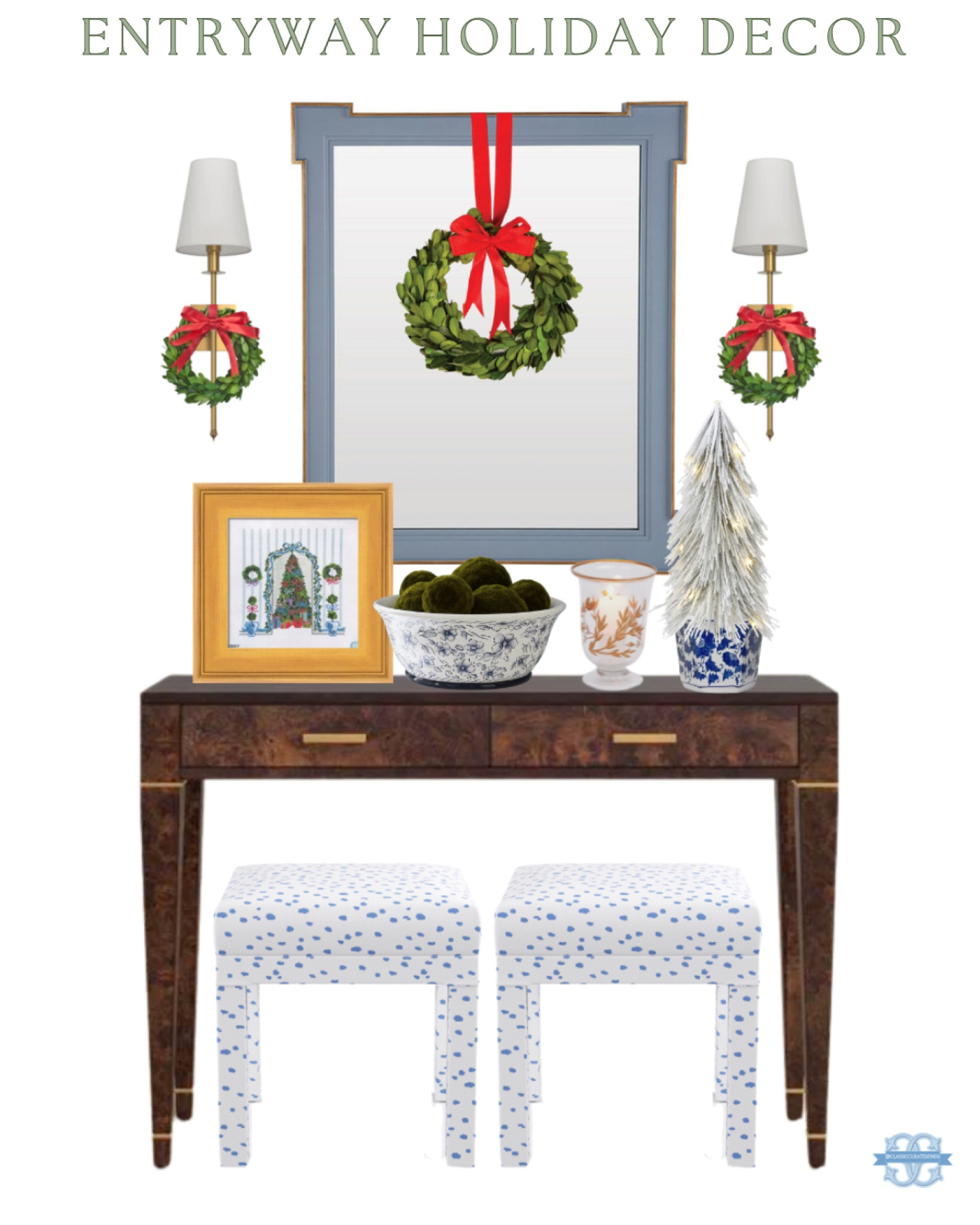 Grandmillennial Christmas decor for an entryway!💙

Home Decor, Christmas Decor, Console Table, Mirror, Lamp, Holiday decor, Entryway Decor, Burlwood

#LTKhome #LTKHoliday #LTKSeasonal