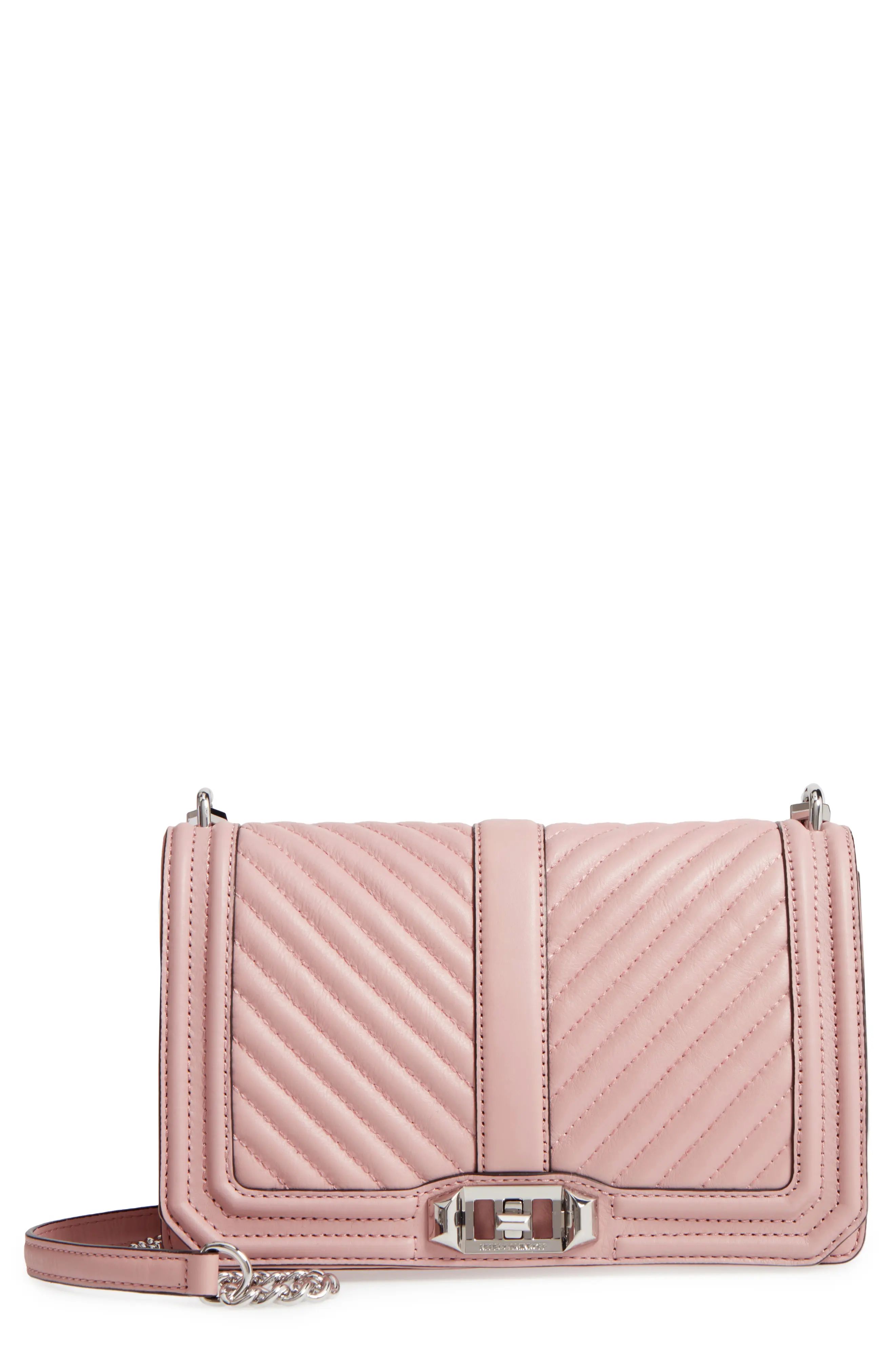 'Chevron Quilted Love' Crossbody Bag | Nordstrom