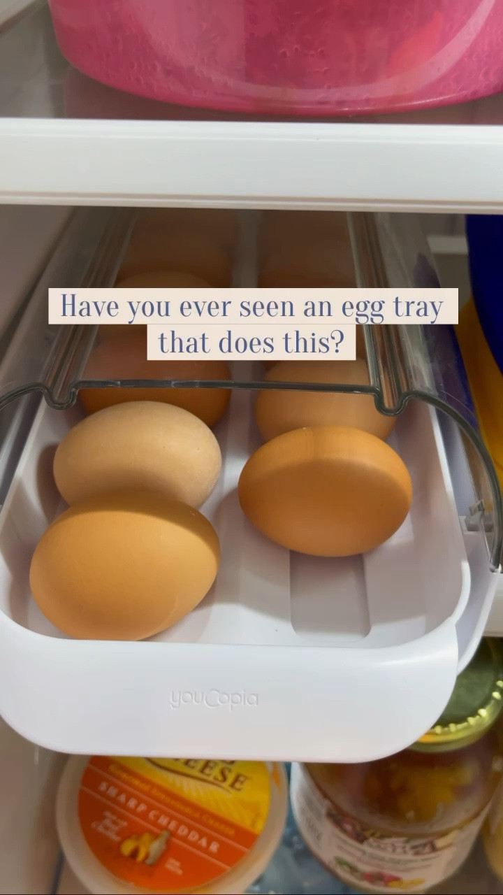 #ad THE EGGS ROLL. THEY ROLL!!!!! 

Ok, sorry, let me back up here - look at this home organization magic! I used three items from @wayfair to help me clean up my garage and tidy up my fridge. 

Fridge - THE EGGS ROLL!!! Did I mention this? This is the best fridge egg holder that I’ve ever had. Lazy girl home hacks for life! 

Garage - I also tidied up my garage with this $89 metal storage shelf with some easy access bins that have openings on the front so littles (and adults) can easily get everything inside.

I’m all about making life easier while looking aesthetic, so I’ve rounded up 12 aesthetic home organization items that will help you get organized while looking good. What do you want to tackle this year? #wayfair

P.S. We anchored the shelf to the wall, which is always a good idea for safety reasons 👍
*prices are current at the time of publishing and are subject to change

#salealert #wayfairfinds #homeorganization #organization #wayfairfinds #homeorganizationtips #organizationideas #organizationhacks #eggtray #eggholder #fridgebins #fridgeorganization #garageorganization #garagegoals #fridgegoals #homeorganizer #homehacks #hometips #decorhacks #bins #homeaesthetic 

Wayfair sale finds. Wayfair finds. Affordable fridge bins. Affordable curtains.  Drawer organizer. Aesthetic bins. Neutral organization bins. Ziplock bag organizer. Bakeware. Rolling egg holder. Fridge egg storage. Fridge storage bins.  Stackable egg carton. Affordable metal garage shelving. Stackable plastic bins. Organization bins with a hole in the front. Home decor deals. 


#LTKFind #LTKhome #LTKunder50