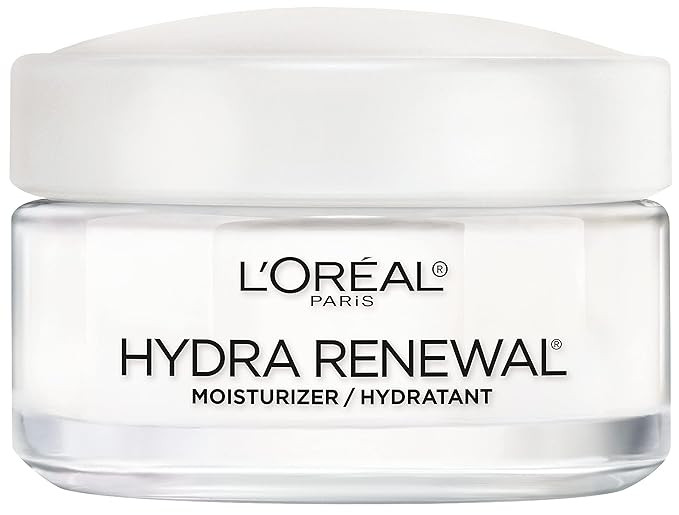L'Oreal Paris Skincare Hydra-Renewal Face Moisturizer with Pro-Vitamin B5 for Dry Sensitive Skin,... | Amazon (US)