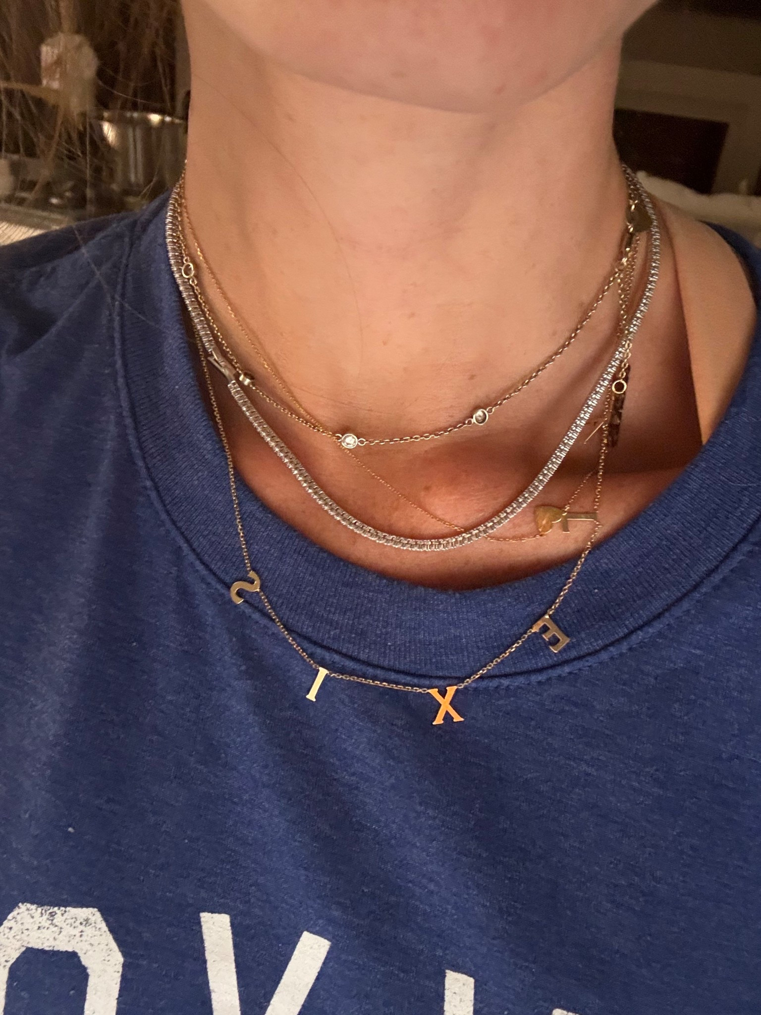 New tennis necklace that looks real 

#LTKFindsUnder50 #LTKFindsUnder100