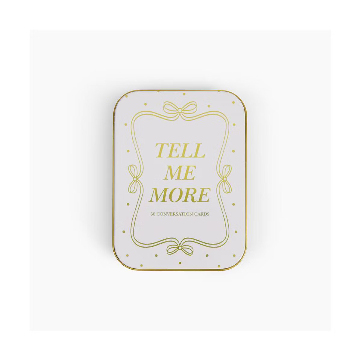 Love x June 50ct 'Tell Me More' Conversation Cards | Target