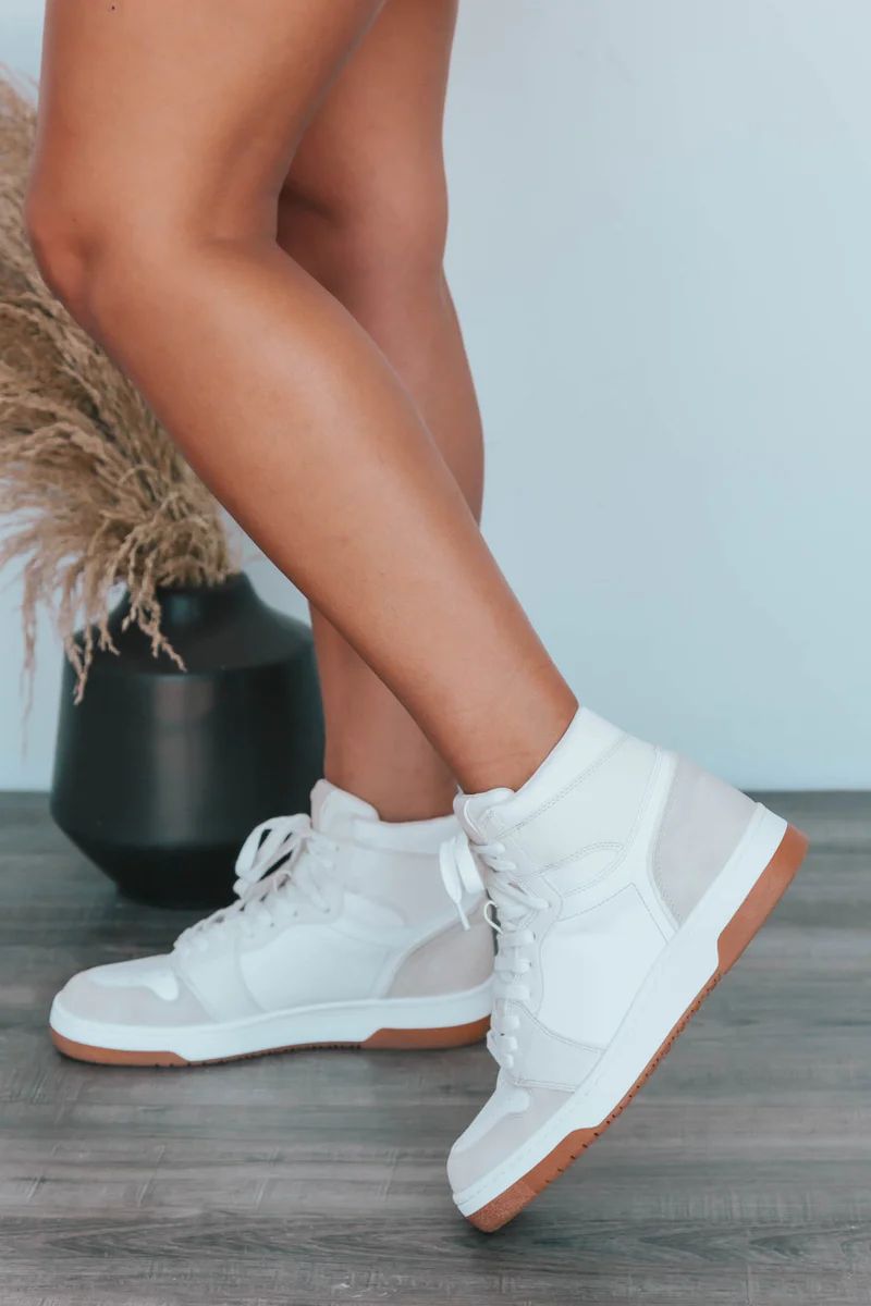 Rebecca Bone High Top Sneakers | Apricot Lane Boutique