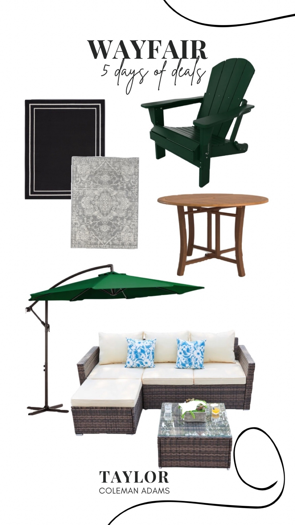 Wayfair 5 Days of Deals - Day 1 Home Decor Outdoor Furniture 

#LTKHome #LTKxWayfair #LTKSeasonal