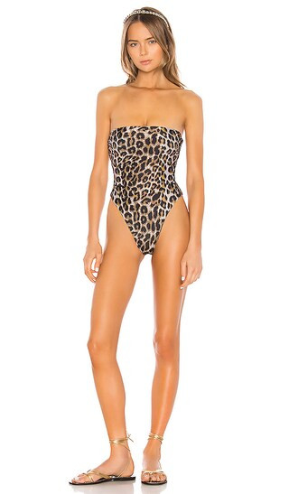 LPA Stella One Piece in Leopard from Revolve.com | Revolve Clothing (Global)