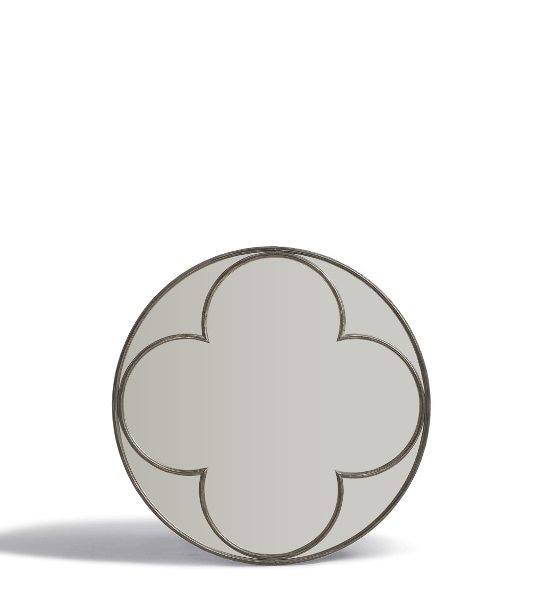 Asher Mirror - Antique Nickel | OKA UK