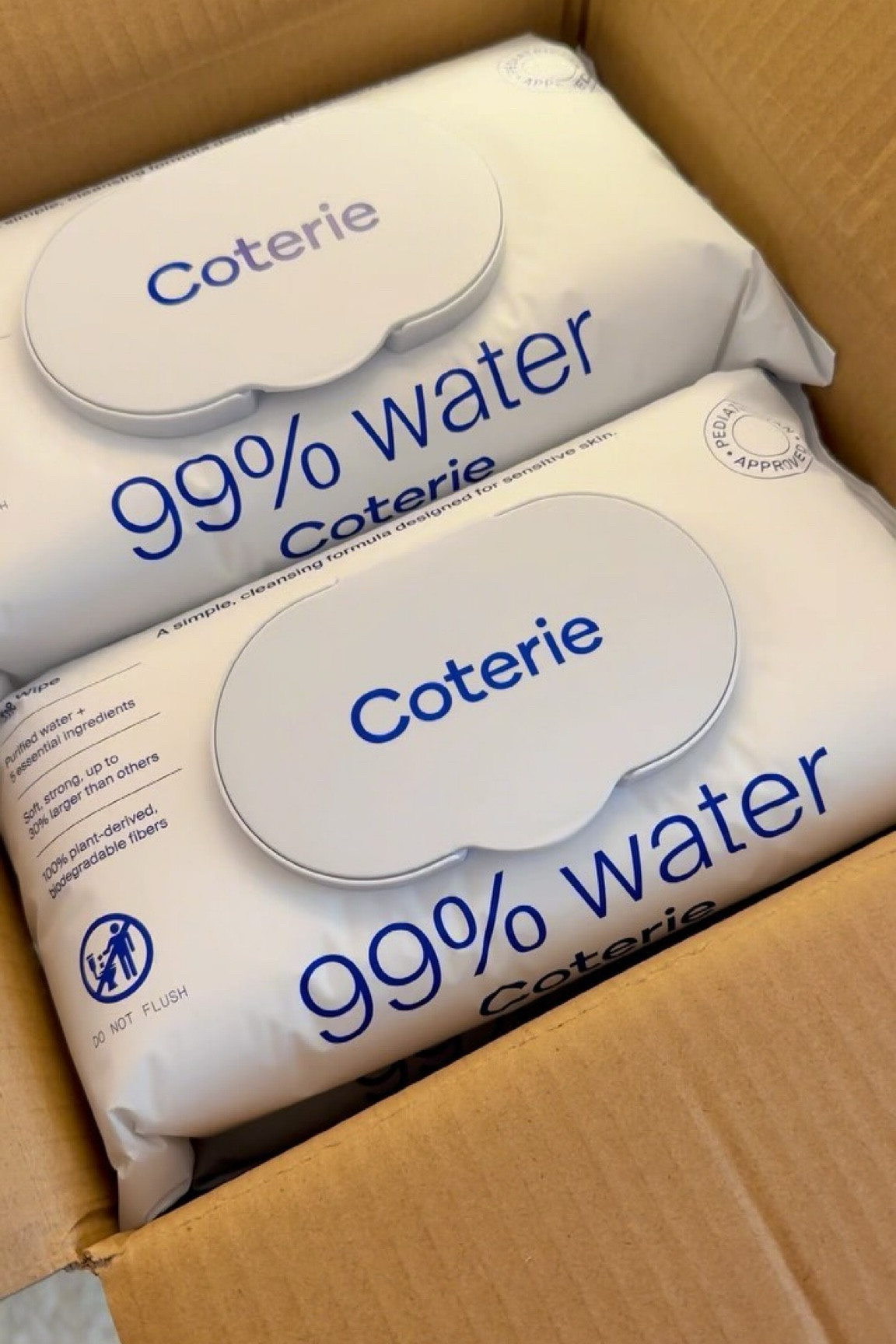 Why choose @Coterie for your little one? 🌿 Their diapers are made with 25% plant-based materials, making them not only safe for babies at all stages but also eco-friendly! Plus, they’re up to 70% more absorbent than leading brands—talk about reliable comfort! 🍼✨ These diapers and wipes have truly been incredible and are definitely worth the money! 

Use code ABBYBROOKE20 to save 20% on your first order and experience the softness of cashmere for your baby today. 💙👶 #CoterieParent #Gifted
-
#Cleandiapers #nontoxicbabyproducts
