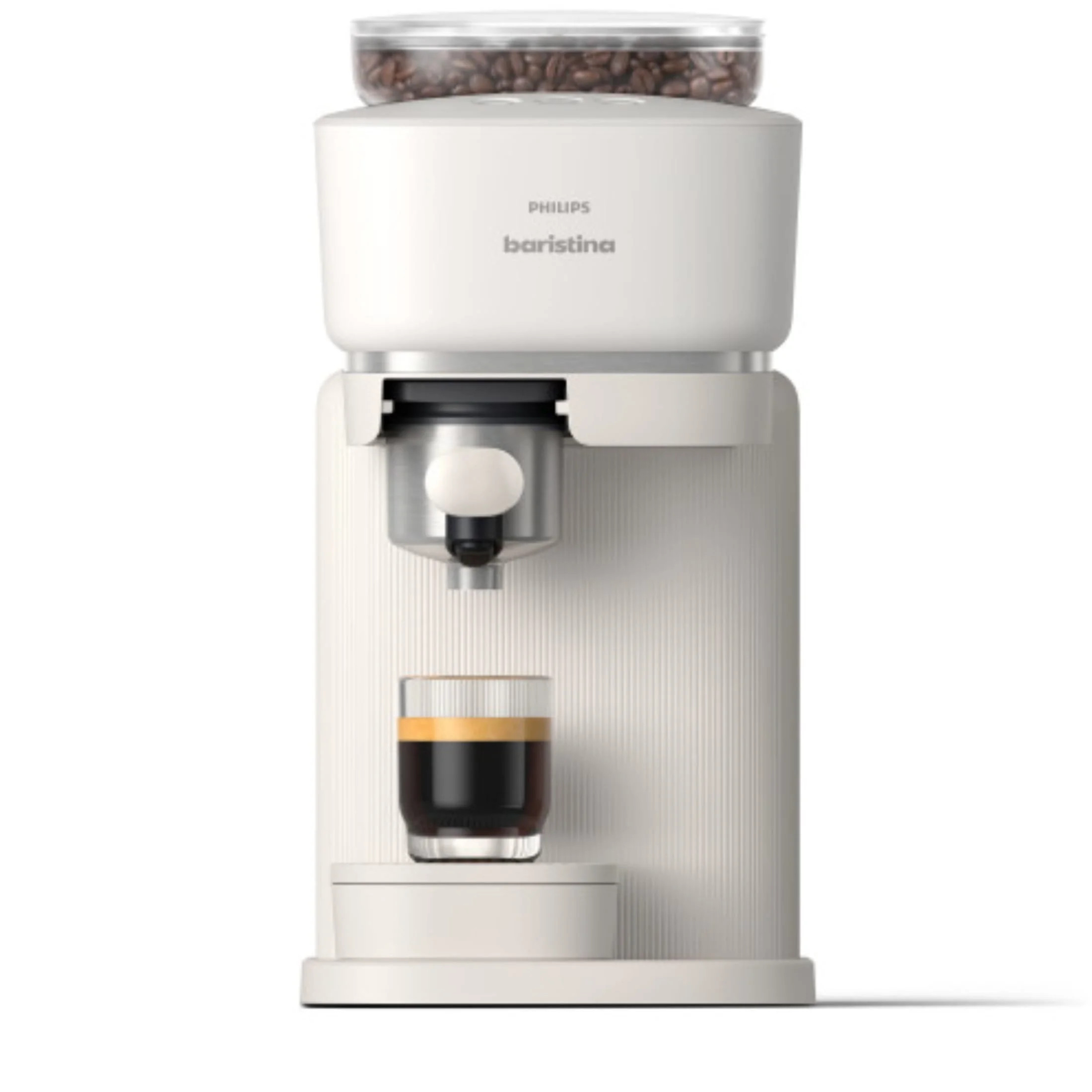 Philips Baristina Automatic Espresso Machine, Milky White | Walmart (US)
