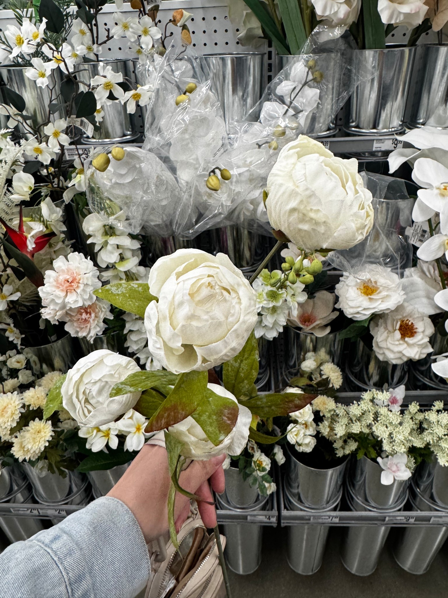 First time finding the famous Michael’s Peonies and they really are gorgeous for a faux flower! My store only had one left and said they were out of stock online, so keep an eye out and move fast when they restock cause they’re perfect for spring right around the corner.

#LTKHome #LTKSeasonal #LTKFindsUnder50