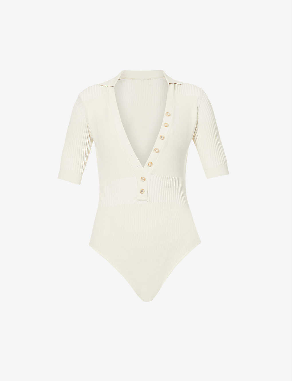 Le body Yauco ribbed stretch-knit body | Selfridges