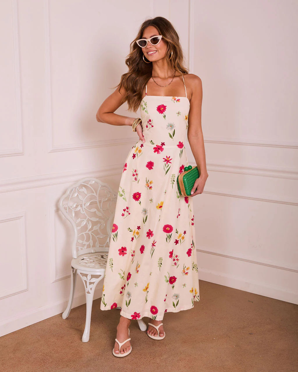 Flora Poise Floral Maxi Dress | VICI
