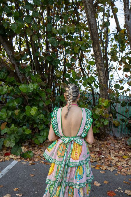 in my barefoot contessa era 💚 This @alemais.official dress from @shopsaintbernard is perfect for spring beach strolls 🌴 Comment LINK & I will send you the link to this look!  

Gresham Jewerly, vacation outfit, beach outfit, spring break outfit  

#LTKtravel #LTKstyletip #LTKSeasonal