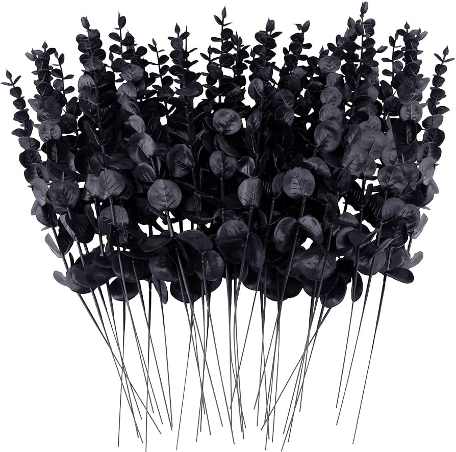 FEQO 36 PCS Artificial Eucalyptus Leaves Stems 15inch Faux Long Eucalyptus Branches Real for Wedd... | Amazon (CA)
