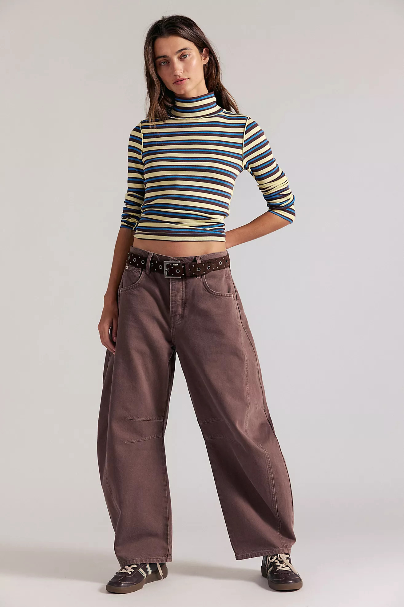 We The Free Good Luck Mid-Rise Barrel Jeans | Free People (Global - UK&FR Excluded)