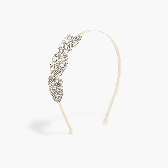 Girls' sparkle heart headband | J.Crew Factory