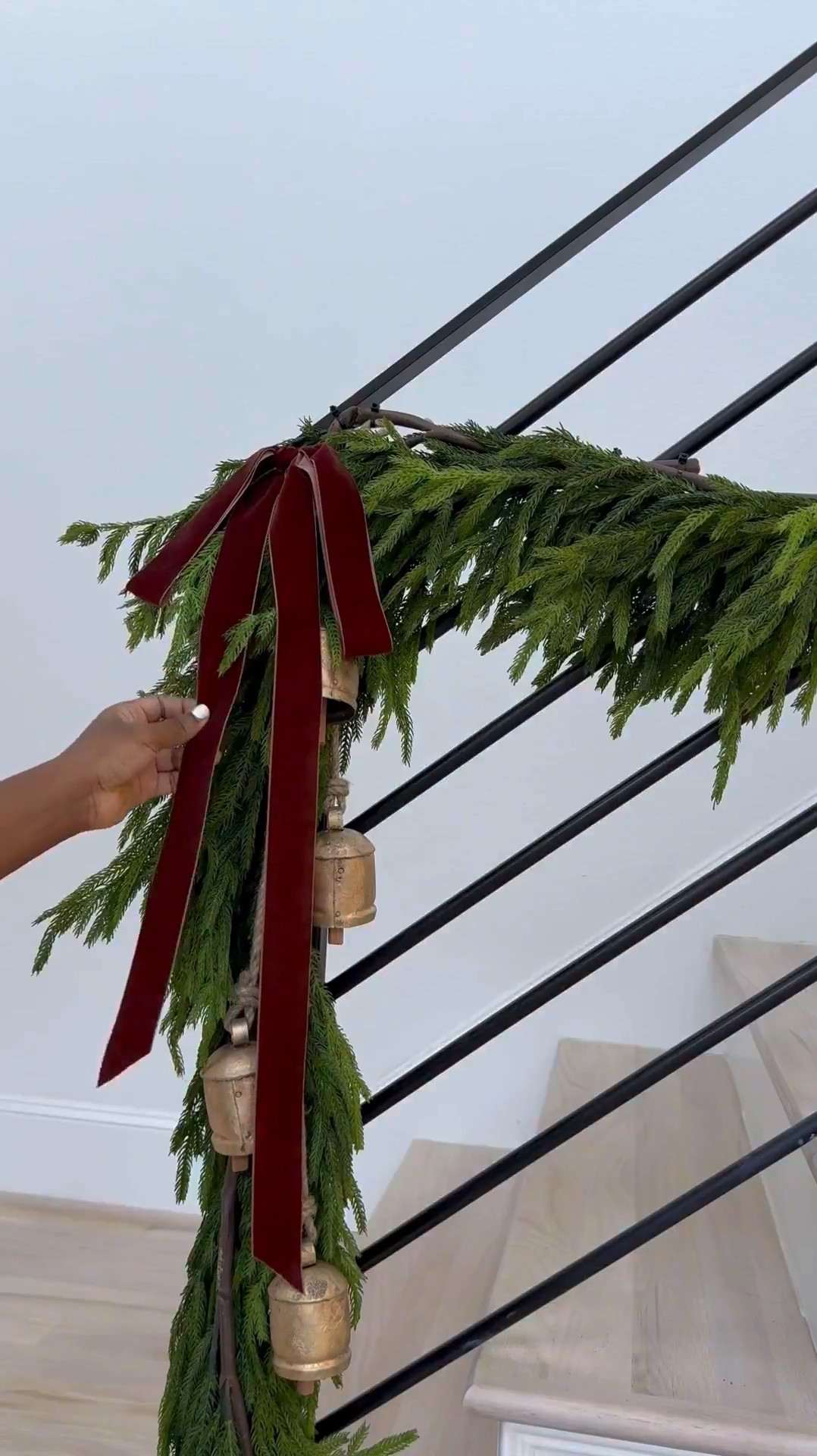 Norfolk Pine Garland is the best for styling! ☺️ Shop the look below! 🤎#LTKHoliday

#LTKHome #LTKStyleTip